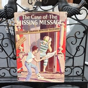 1950s THE CASE of the MISSING MESSAGE BOOK - ABRAINS BENTON MYSTERY